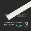 Slika V-TAC LED grill fitting svetiljka Samsung 50W 6000 lm 6500K IP20 belo kućište