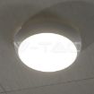 Slika V-TAC LED svetiljka 9u1 Ø 320mm 8W 2600lm 3000K IP65 sa senzorom