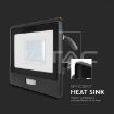 Slika V-TAC LED reflektor sa senzorom Samsung 30W 2340 lm 6400K IP65 crno kućište