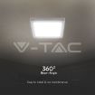 Slika V-TAC LED panel nadgradni 6W 660lm 4000K IP20 bela