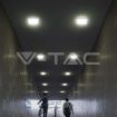 Slika V-TAC LED panel nadgradni 12W 1200lm 4000K IP20 bela