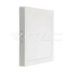 Slika V-TAC LED panel nadgradni 24W 2500lm 4000K IP20 bela