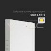 Slika V-TAC LED panel nadgradni 24W 2500lm 4000K IP20 bela