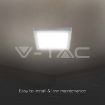Slika V-TAC LED panel nadgradni 24W 2500lm 4000K IP20 bela