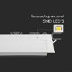Slika V-TAC LED panel 3W 330lm 4000K IP20 bela