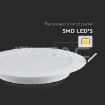 Slika V-TAC LED panel 24W 2640lm 4000K IP20 bela